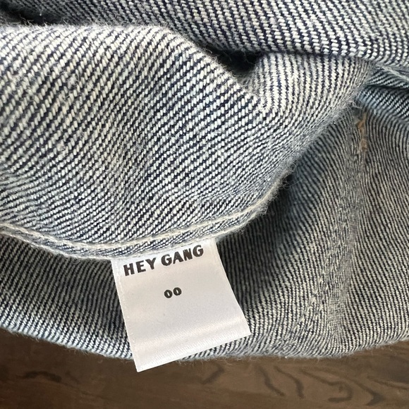 Hey Gang The Barn Coat in Japanese Denim Size 00 - Picture 3 of 6